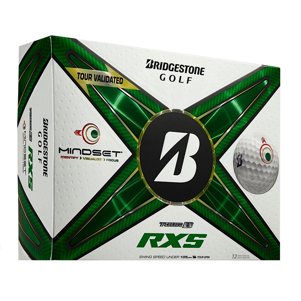 Bridgestone Tour B RXS MindSet White Golf Balls - Prior Generation